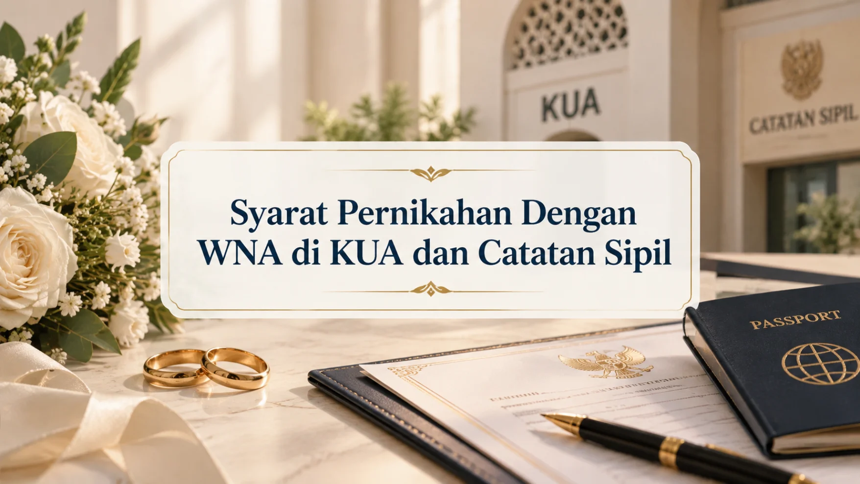 syarat pernikahan dengan wna