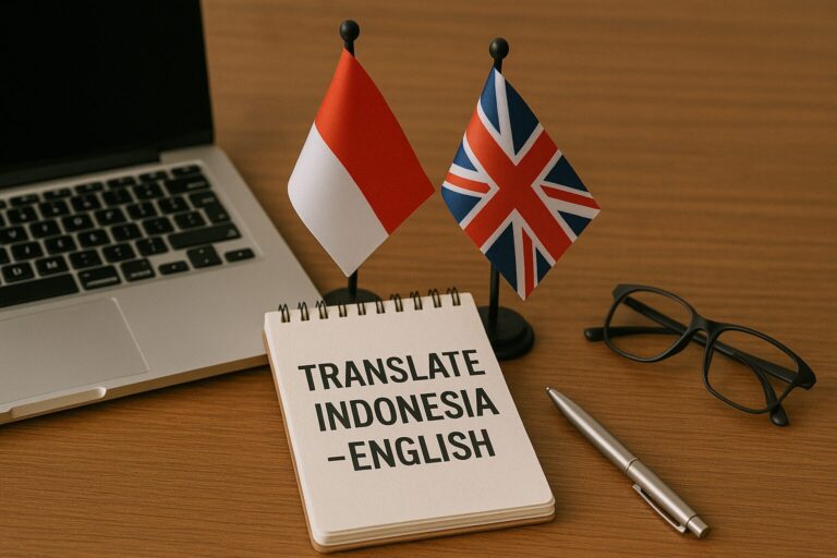 jasa translate indonesia ke inggris