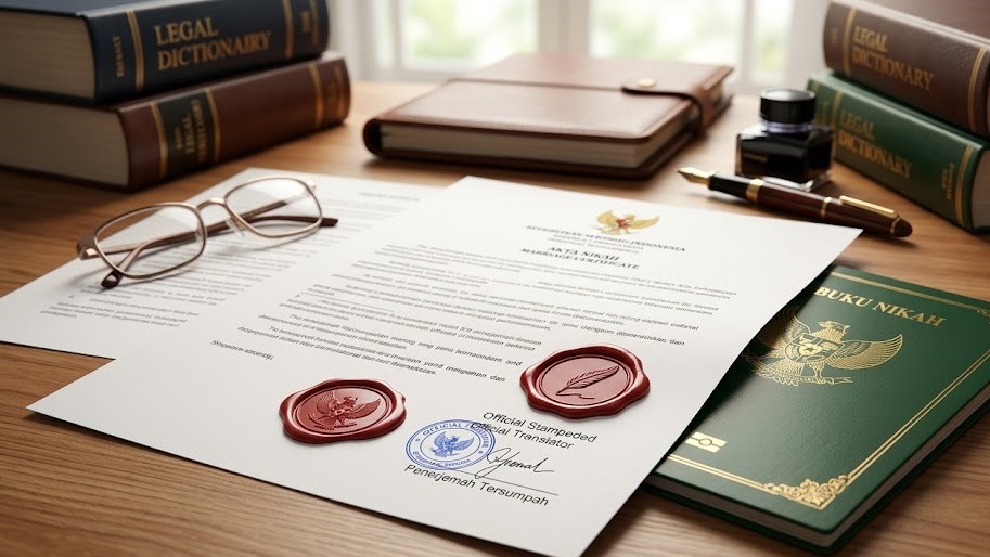 Jasa Penerjemah Tersumpah Akta Nikah