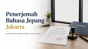 Penerjemah Bahasa Jepang Jakarta