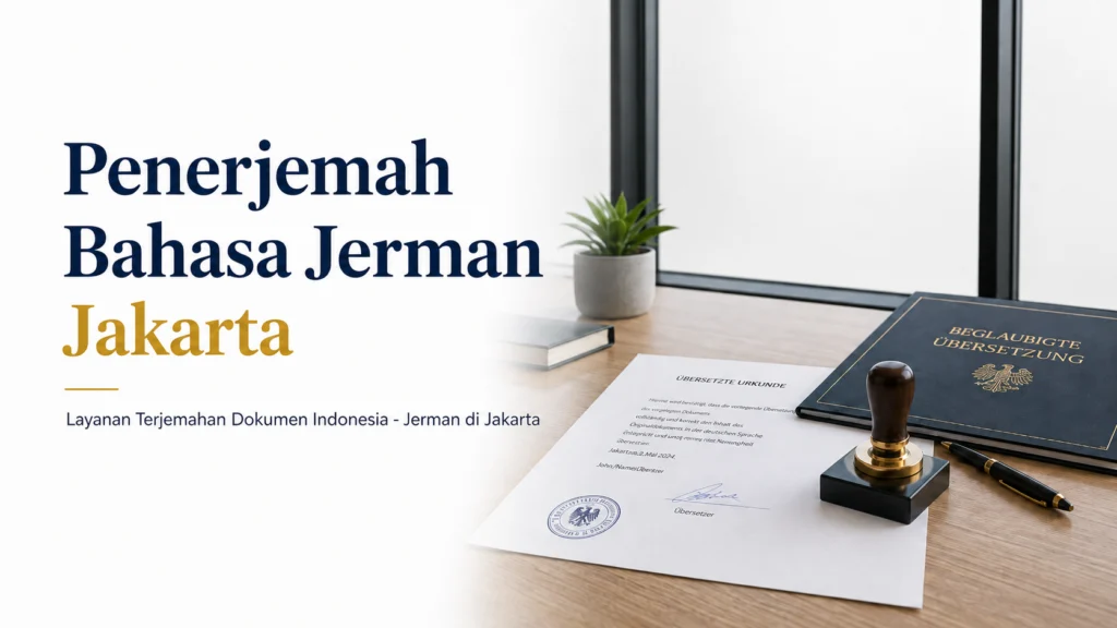 Penerjemah Bahasa Jerman Jakarta | GP Translator
