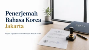 Penerjemah Bahasa Korea Jakarta