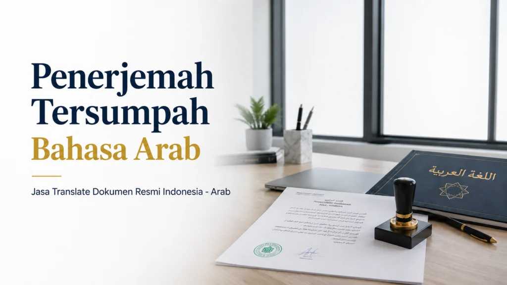 Penerjemah Tersumpah Bahasa Arab | Jasa Translate Indonesia - Arab